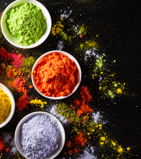Liquid and Powder Colours